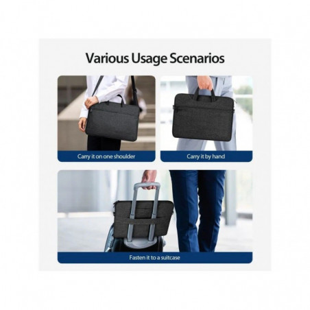 Dux Ducis case LBJB for laptop 15.5-16in Shoulder Bag black