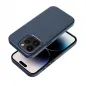 Samsung Galaxy S25 Case Leather Mag Cover Elegant  MagSAFE  Indigo blue