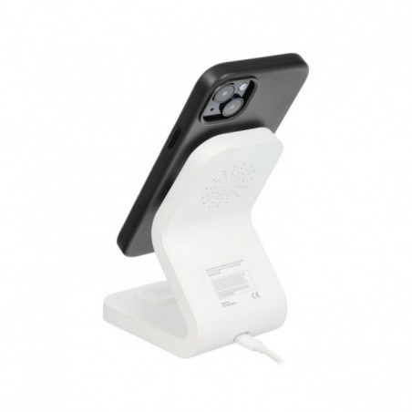 Samsung Galaxy S25 Plus Case Leather Mag Cover Elegant  MagSAFE  Black