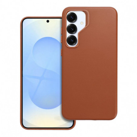 Samsung Galaxy S25 Plus Case Leather Mag Cover Elegant  MagSAFE