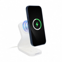 Samsung Galaxy S25 Ultra Case Leather Mag Cover Elegant  MagSAFE  Indigo blue