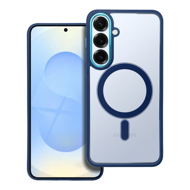 Samsung Galaxy S25 Plus Case Color Edge Mag MagSAFE  Navy blue