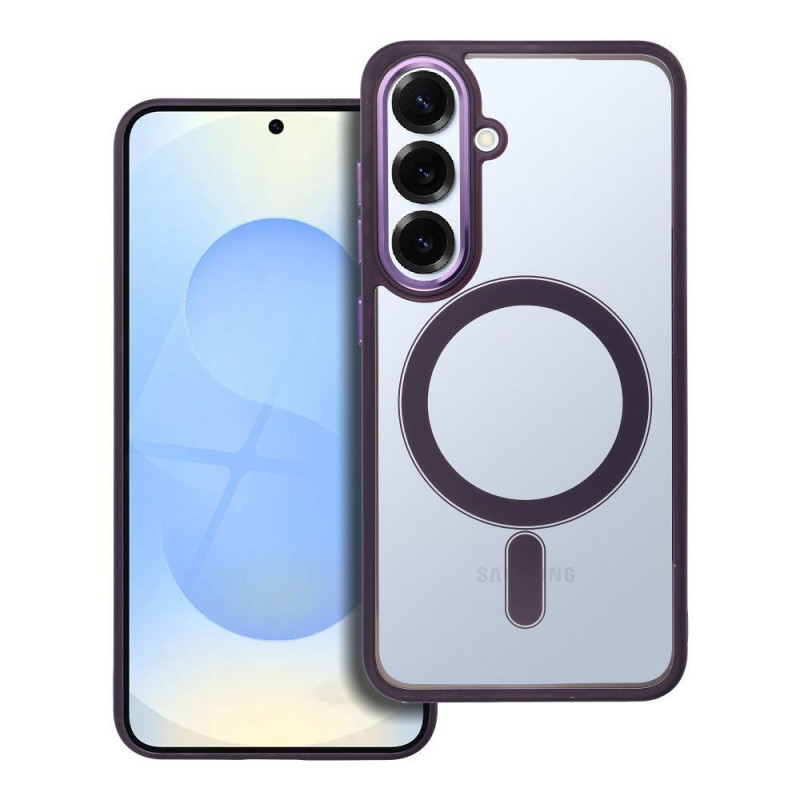 Samsung Galaxy S25 Case Color Edge Mag MagSAFE  Deep purple