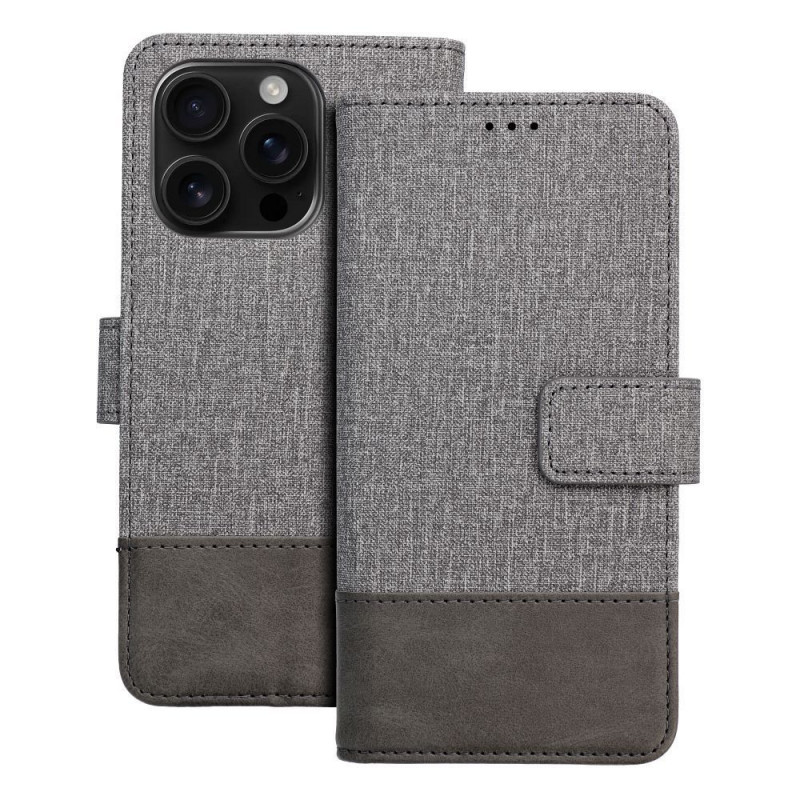 XIAOMI Redmi Note 14 Pro 4G Wallet Cases GOMMA Elegant  Grey