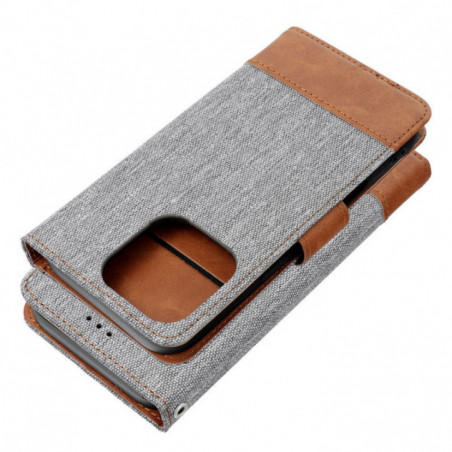 Apple iPhone 16e Wallet Cases JEANS Elegant  Grey