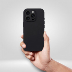 Apple iPhone 15 Case Silicone 2mm Black
