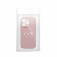Apple iPhone 15 Pro Case Silicone 2mm Sand pink