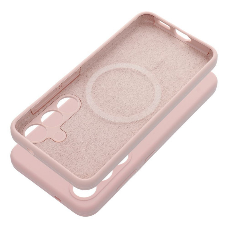 Samsung Galaxy S25 Plus Case Silicone 2mm Sand pink Samsung Galaxy S25 Plus Case Silicone 2mm Sand pink