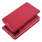 Apple iPhone 16e Wallet Cases LUNA Book Carbon Carbon Fibre, Elegant  Red