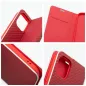 Apple iPhone 16e Wallet Cases LUNA Book Carbon Carbon Fibre, Elegant  Red
