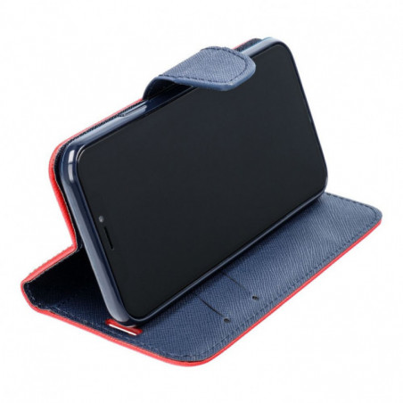 XIAOMI Redmi Note 14 Pro 4G Wallet case Fancy Book Red / Navy