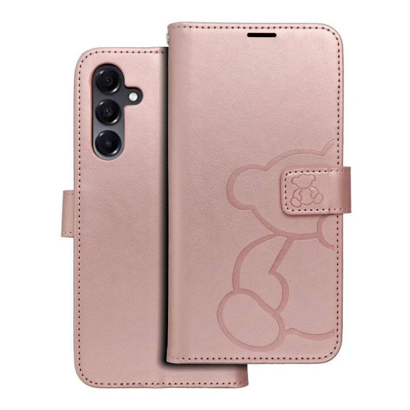 Samsung Galaxy A16 Wallet Cases MEZZO Book Rose gold