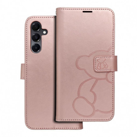 Samsung Galaxy A16 Wallet Cases MEZZO Book Rose gold