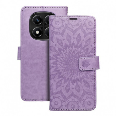 XIAOMI Redmi Note 14 Pro 4G Wallet Cases MEZZO Book Purple
