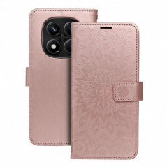 XIAOMI Redmi Note 14 Pro 4G Wallet Cases MEZZO Book Rose gold
