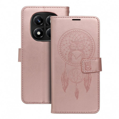 XIAOMI Redmi Note 14 Pro 4G Wallet Cases MEZZO Book Rose gold