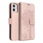 Apple iPhone 12 Pro Wallet Cases MEZZO Book Rose gold