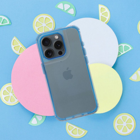 Apple iPhone 16e Case Matrix Clear Blue