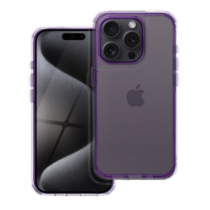 Apple iPhone 16e Case Matrix Clear Light violet Apple iPhone 16e Case Matrix Clear Light violet