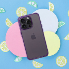 Apple iPhone 16e Case Matrix Clear Light violet