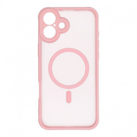 Apple iPhone 15 Case Matte Mag Cove MagSAFE  Pink