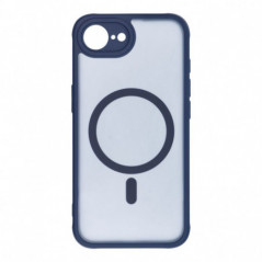 Apple iPhone 16e Case Matte Mag Cove MagSAFE  Blue