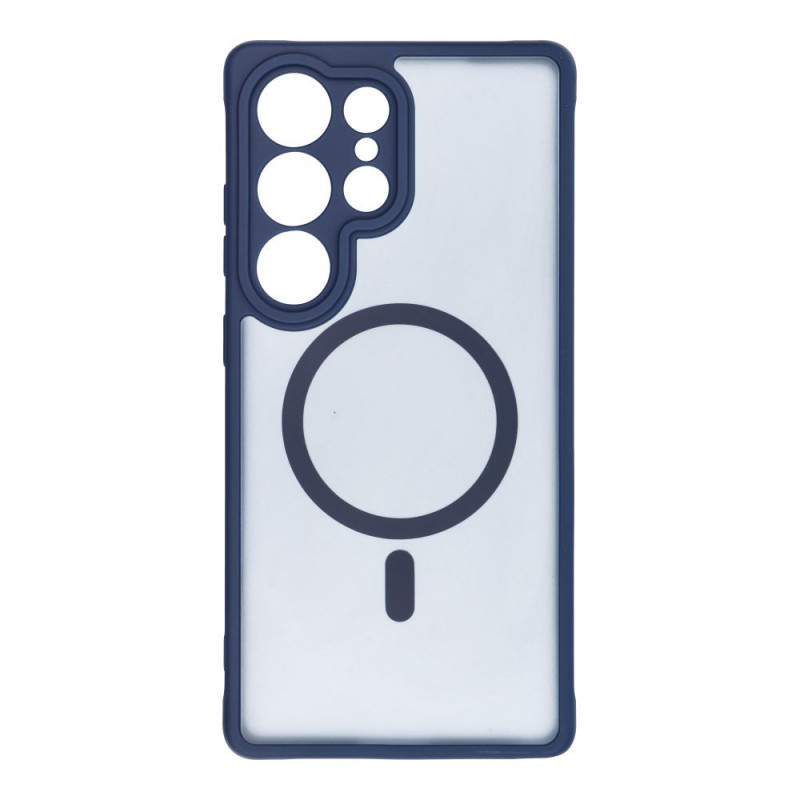 Samsung Galaxy S25 Ultra Case Matte Mag Cove MagSAFE  Blue