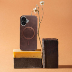 Apple iPhone 11 Case Gentleman Mag Cover Elegant  MagSAFE  Brown