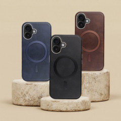 Apple iPhone 11 Case Gentleman Mag Cover Elegant  MagSAFE  Brown