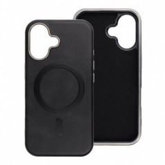 Apple iPhone 15 Case Gentleman Mag Cover Elegant  MagSAFE  Black