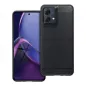 Motorola Moto G55 Case Carbon Elegant  Black