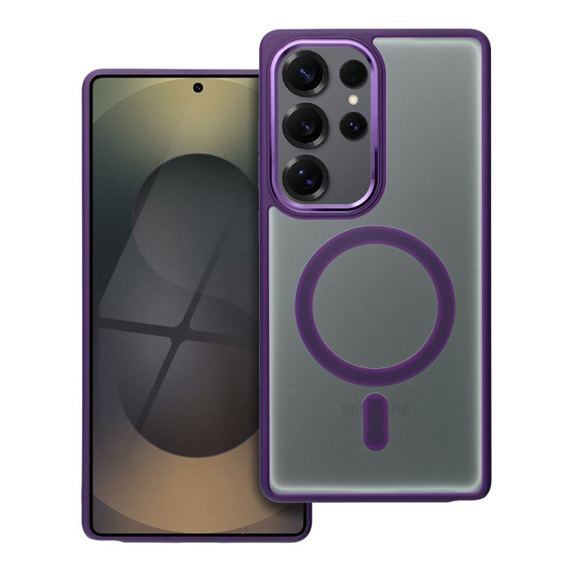 Samsung Galaxy S25 Ultra Case Matte Mag Cove MagSAFE  Purple
