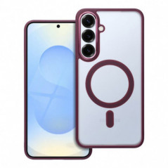 Samsung Galaxy S25 Plus Case Matte Mag Cove MagSAFE  Plum red