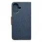 Apple iPhone 16 Wallet Cases CANVAS Book Navy blue