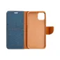 Apple iPhone 16 Wallet Cases CANVAS Book Navy blue