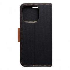 Apple iPhone 16 Pro Wallet Cases CANVAS Book Black