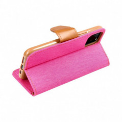 Apple iPhone 16 Plus Wallet Cases CANVAS Book Pink