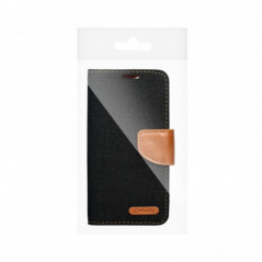 Apple iPhone 16 Pro Max Wallet Cases CANVAS Book Black