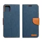 Apple iPhone 16 Pro Max Wallet Cases CANVAS Book Navy blue