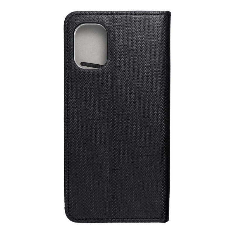 Motorola Moto G55 Wallet Cases Smart Case Book Black