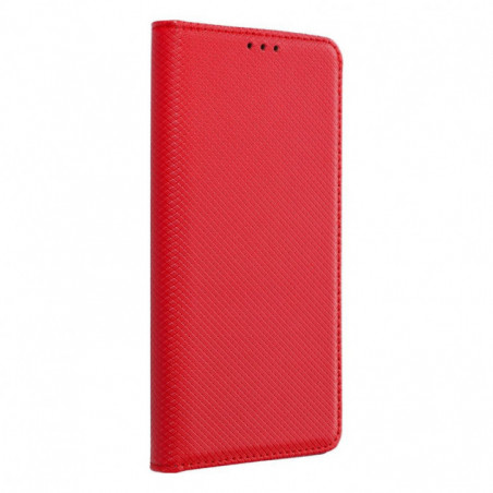 Motorola Moto G55 Wallet Cases Smart Case Book Red