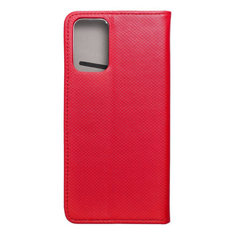 Motorola Moto G35 Wallet Cases Smart Case Book Red