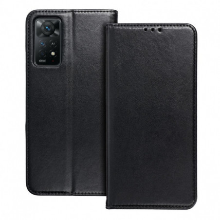 Motorola Moto G35 Wallet Cases Smart Magneto book Black