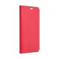 Apple iPhone 16e Wallet Cases LUNA Book Gold Elegant  Red