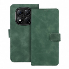 XIAOMI Redmi Note 14 Pro 4G Wallet Cases TENDER Book Green