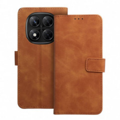 XIAOMI Redmi Note 14 Pro 4G Wallet Cases TENDER Book Brown