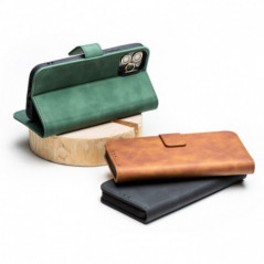 Samsung Galaxy A06 Wallet Cases TENDER Book Green