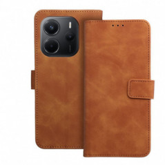 XIAOMI Redmi Note 14 4G Wallet Cases TENDER Book Brown