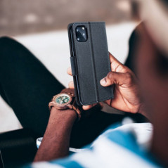 Motorola Moto G75 Wallet case Fancy Book Black