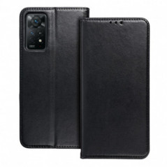 Motorola Moto G75 Wallet Cases Smart Magneto book Black